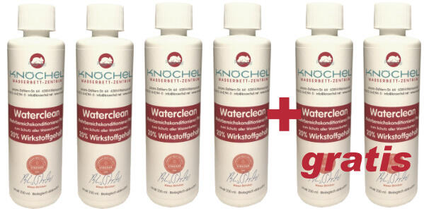 Ansicht von 6 Conditionerflaschen von denen 2 gratis sind